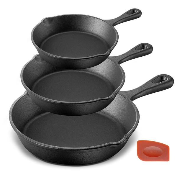 Nutrichef 10" 8" & 6" Fry Pan NCCI76